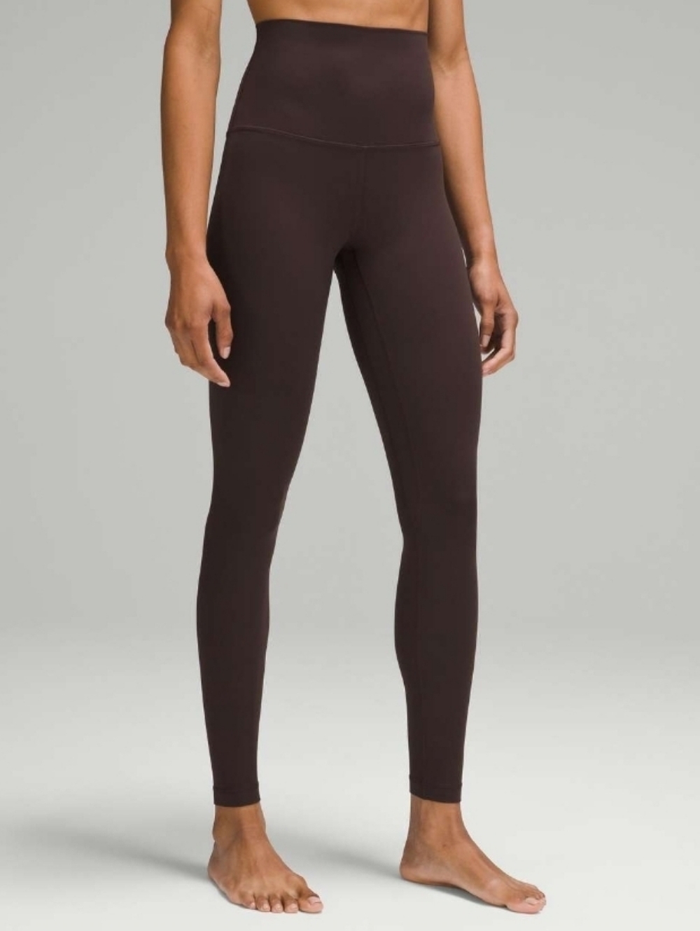 New Lululemon Super-High-Rise SHR Align Size 6 Espresso 28" Inseam